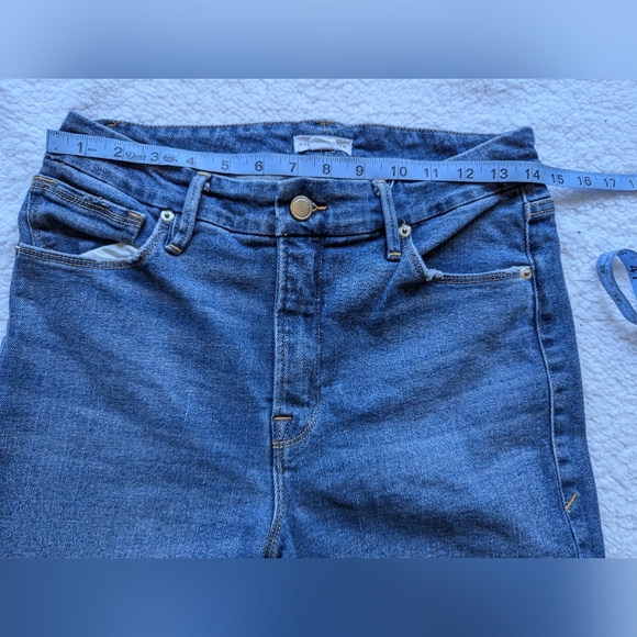 🪞 Good American Women's Good Legs Cigarette Jeans Size 6/28 - Picture 7 of 10